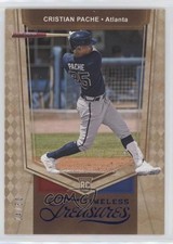 2021 Panini Chronicles Timeless Treasures Blue 24/50 Cristian Pache #5 7fq