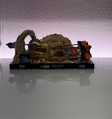 LEGO Star Wars: Podrennen in Mos Espa   Diorama (75380)