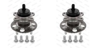 2X Moog Radlager Radlagersatz Hinten Vorne FüR Toyota Yaris NHP13_ NSP13_