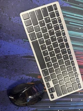 Bluetooth Wireless Keyboard and Mouse Combo Set for iMac, iPad, Android, Tablet