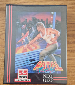 Fatal Fury Dog Tag Neo Geo AES ( 1990) CIB Complete SNK Video Game