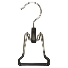 BG480= gebar Stiefelhalter Stiefelbügel M 8 schwarz Kleiderbügel Stiefel Klemmer