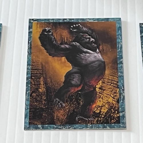 2005 Topps Kong 8th Wonder of the World Foil Chase Set di 10 - Foto 8 di 16