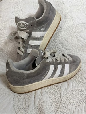 Adidas Originals Men s Sz 10.5 Campus 00s Suede Grey White Sneakers Shoes