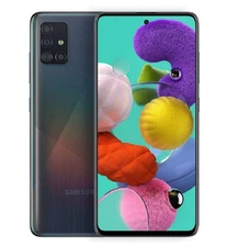 Samsung Galaxy A51 SM-A515U Unlocked 128GB Prism Crush Black B Light Burn