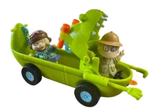 Rugrats Reptar Car 1998 Viacom Nickelodeon with Tommy Pickles and Lil figures