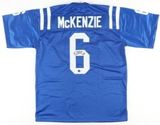 Indianapolis Colts Isaiah McKenzie Signed Blue Football Jersey (Beckett) Bills