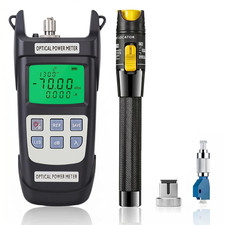Fiber Optic Tool Kit, FTTH Kits, Optical Power Meter with 50KM Visual Fault Loca