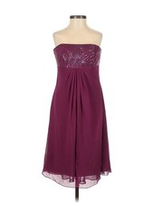 David's Bridal Women Red Cocktail Dress 2