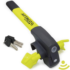 ARTAGO 870 Hochwertige Lenkradkralle 2In1 Ohne/Mit Alarm 120Db+Led, Sicherer Und