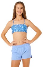 Rip Curl Girl's Surf Essentials 3" Boardshort - Cornflower Blue - New