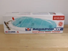 Aquapod Kit Emergency Preparation Water Storage 65 Gal Standard Tub 