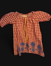 Buckleberry Kids Girls 3T Red White Gingham Short Sleeve Dress