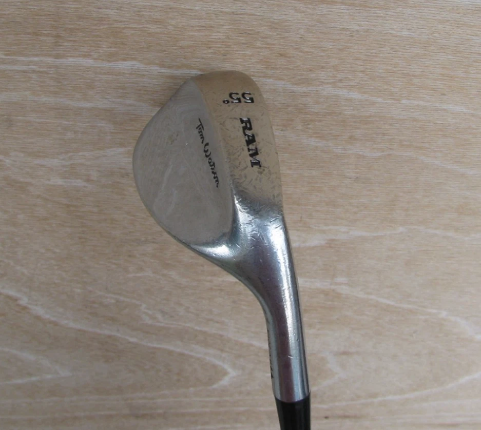 RAM TOM WATSON SAND WEDGE 55 LOFT STIFF FLEX STEEL SHAFT S SW CHROME GOLF CLUB - Image 3 of 4