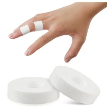 Finger Tape, White Extra Strong 0.6-Inch X 32-Feet Athletic Tape for Fingers Fee