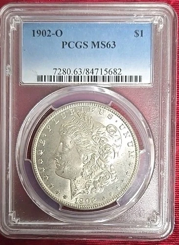 1902-O $1 Morgan Silver Dollar PCGS MS-63