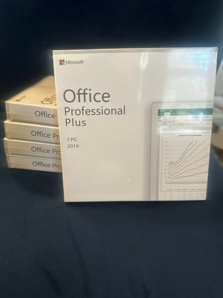 Microsoft Office Professional Plus 2019 1 pieza, DVD y clave de producto, original, sellado Foto 3 de 4
