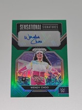 Panini 2023 Prizm WWE Sensational Signatures Wendy Choo #SN-WCH Auto