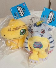 Digimon Adventure Chibi Plush Agumon Gabumon Set Official Japanese Anime Rare