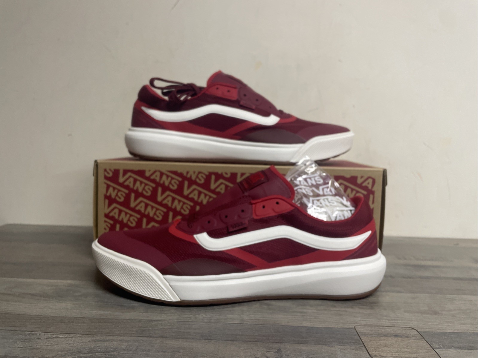 Vans MTE UltraRange 2.0 RW Bordeaux/Marshmallow Shoes Sneakers Men's Size 13 NEW