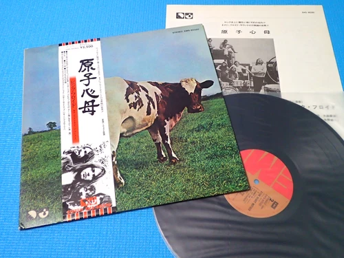 PINK FLOYD LP Atom Heart Mother ODEON EMI 1974 Japan EMS-80320 OBI