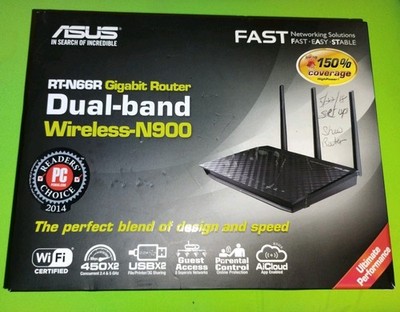 Asus RT-N66R Gigabit Router, Complete In Box 