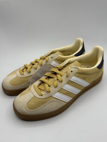 adidas Originals Gazelle Indoor Herren Sportschuh Sneaker Freizeitschuhe Hafer - Bild 2 von 6