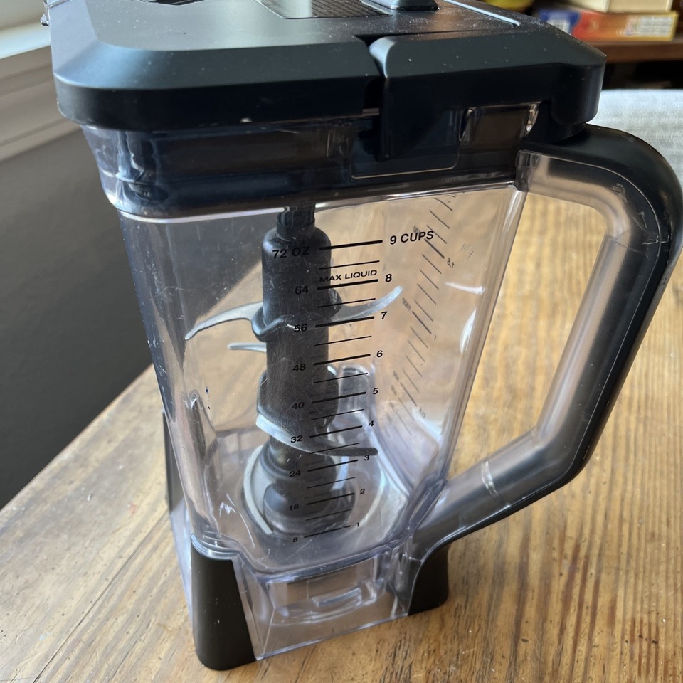 Ninja Blender Pitcher Lid &amp; Blade 72oz Replacement Parts NJ600 BL610 ...