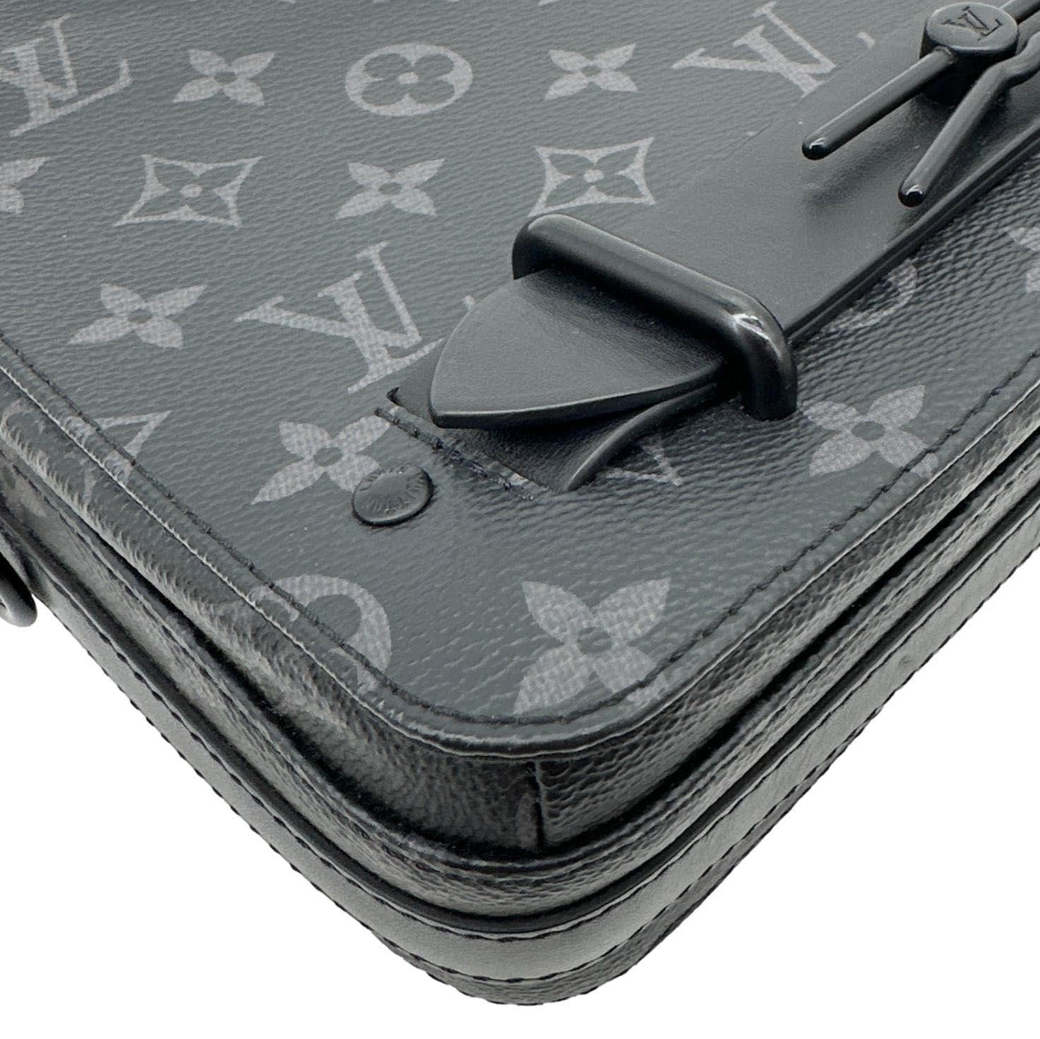 LOUIS VUITTON Steamer Monogram Eclipse Messenger … - image 7