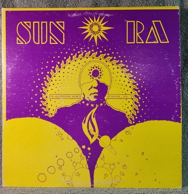 Sun Ra  THE HELIOCENTRIC WORLDS OF SUN RA VOL. 1 - 1968 Color Cover ESP Disk VG+