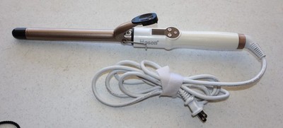 3/4'' Curling Iron Professional Ceramic Tourmaline Curl Wand Barrel Heat Settings