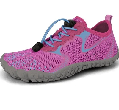 Kyopp Barfußschuhe Kinder Atmungsaktive rutschfeste Wanderschuhe Leichte Weiche