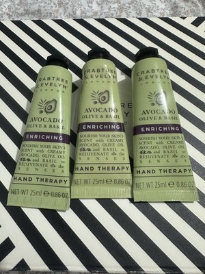 Crabtree & Evelyn AVOCADO Handtherapie 25g versiegelt x3