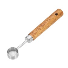 2.5ml Stainless Steel Measuring Spoon with Wood Handle, Wood