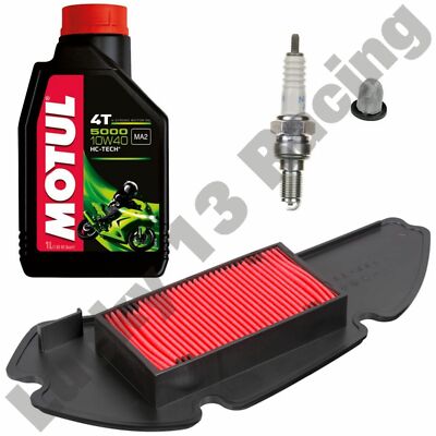 Kit De Mantenimiento Para Honda SH 125/150 Aceite Motul Filtro
