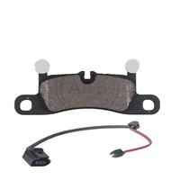 Set BeläGe Schuhe BremsbeläGe + Sensor Hinten FüR Porsche Boxster Spyder