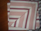 IKEA ALVINE Cushion cover 26x26 " Euro One Pillow Cover 65x65 cm Cotton Striped