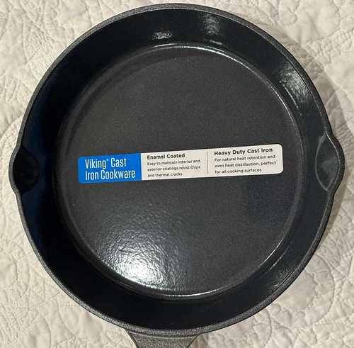 Viking Culinary Cast Iron Fry Pan - Thumbnail 4