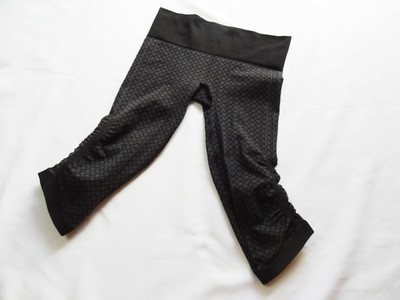 lululemon crops with ruching