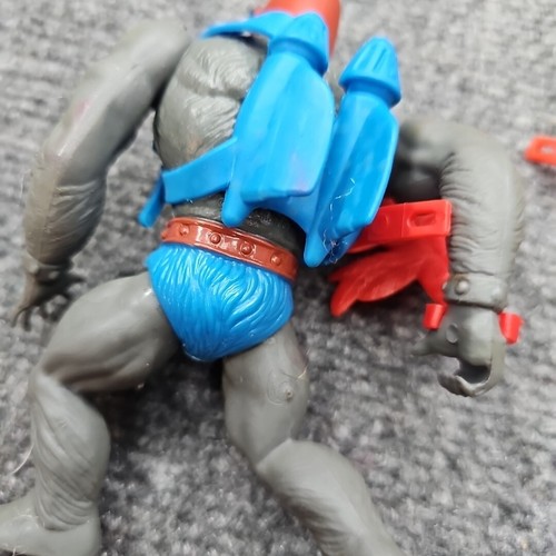 Rojo Stratos Masters Of The Universe Vintage Años 80 Motu Completo - Imagen 9 de 13