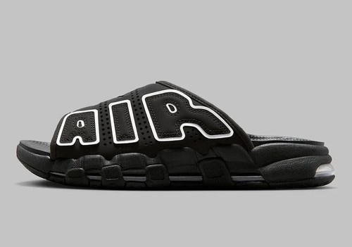 Nike Air More Uptempo Slide Black Sandal DV2137-001/DV2132-001 US Men's Size - Picture 11 of 15