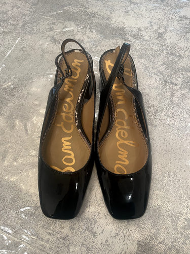 Sam Edelman schwarzer Terra Slingback-Absatz Damen 6W - Bild 2 von 3