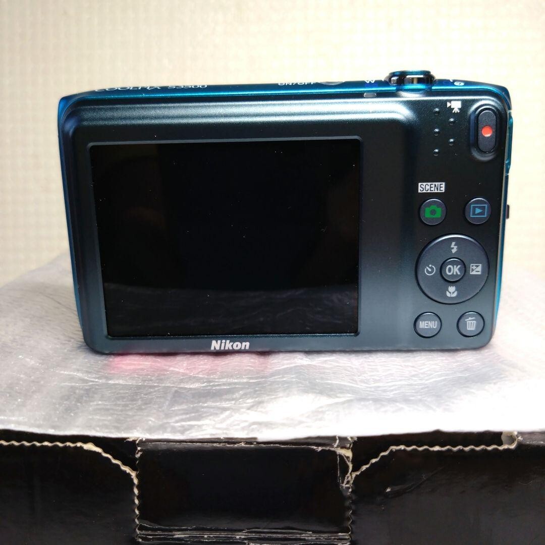 美品】Nikon coolpix S3500 デジタルカメラ ブルー
