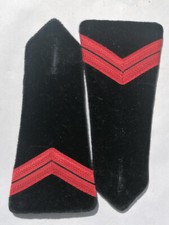 011420 épaulette caporal pompier ou génie