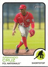 2022 Topps Heritage Minor League #39 Armando Cruz