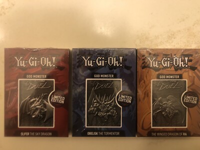 yugioh god cards ebay Amazon.com: Yugioh All 3 God Cards! Including Rare Cards. 25 Total Card lot  : Toys & Games main image 1