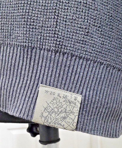 NUEVO Jersey gris Calamar L09545 para hombre con manga en contraste - L - Imagen 7 de 7