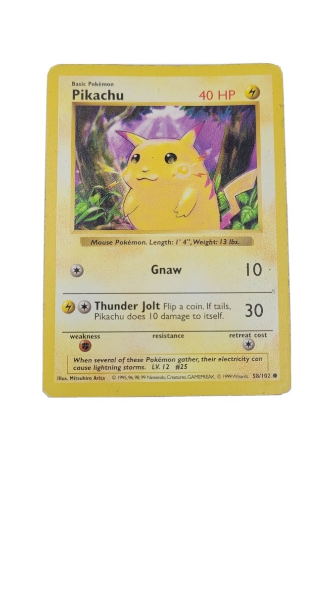 美品　ピカチュウ　Pikachu yellowcheek shadow less s-l400.jpg