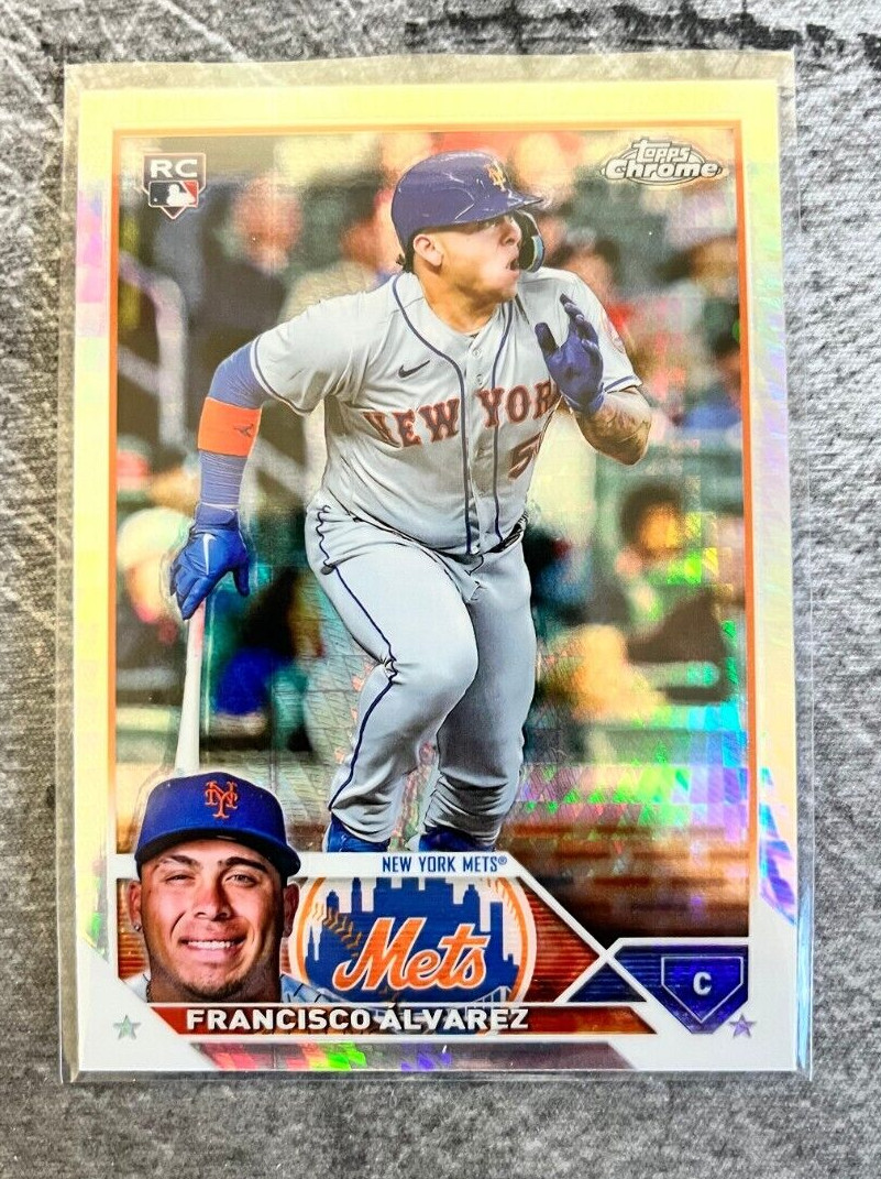 2023 Topps Chrome Prism Refractor Rookie #203 Francisco Alvarez