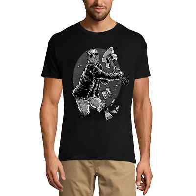 ULTRABASIC Herren T-Shirt Jason Voorhees Musik - Crystal Lake Pd 80s Jason